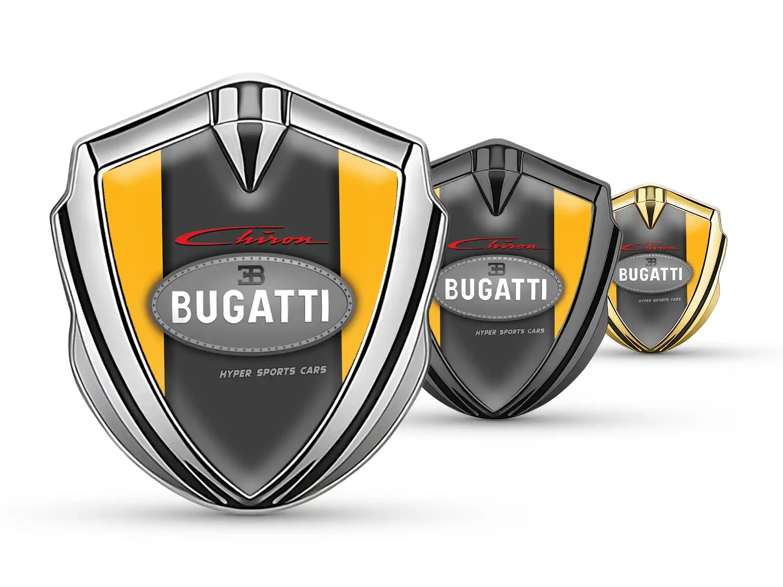 Bugatti Emblem Fender Abzeichen High-End Look Drift Stil